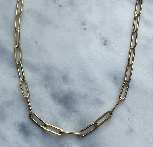 ‘CLASSIC CHAIN’ necklace goud