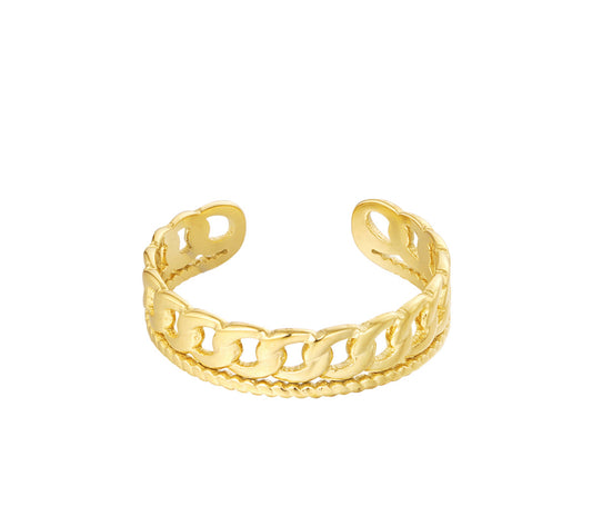 ‘MINIMALISTIC’ ring goud