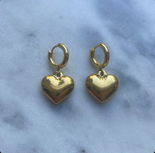 ‘CLASSY HEART’ earrings