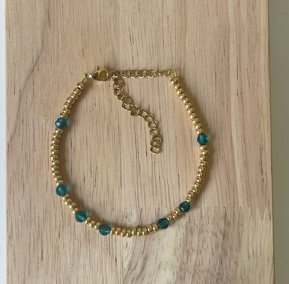 ‘SHINEY SPARKLE‘ bracelet sea-goud