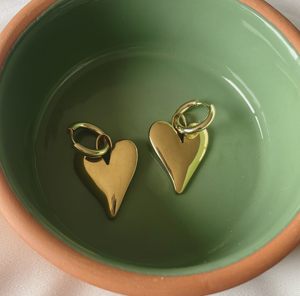 ‘INFINITY LOVE’ earrings goud