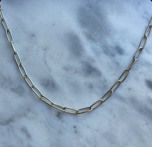 ‘CLASSIC CHAIN’ necklace zilver