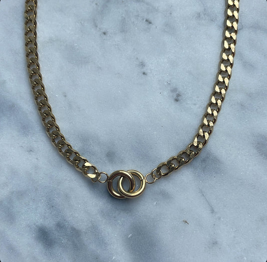 ‘FOREVER’ necklace goud