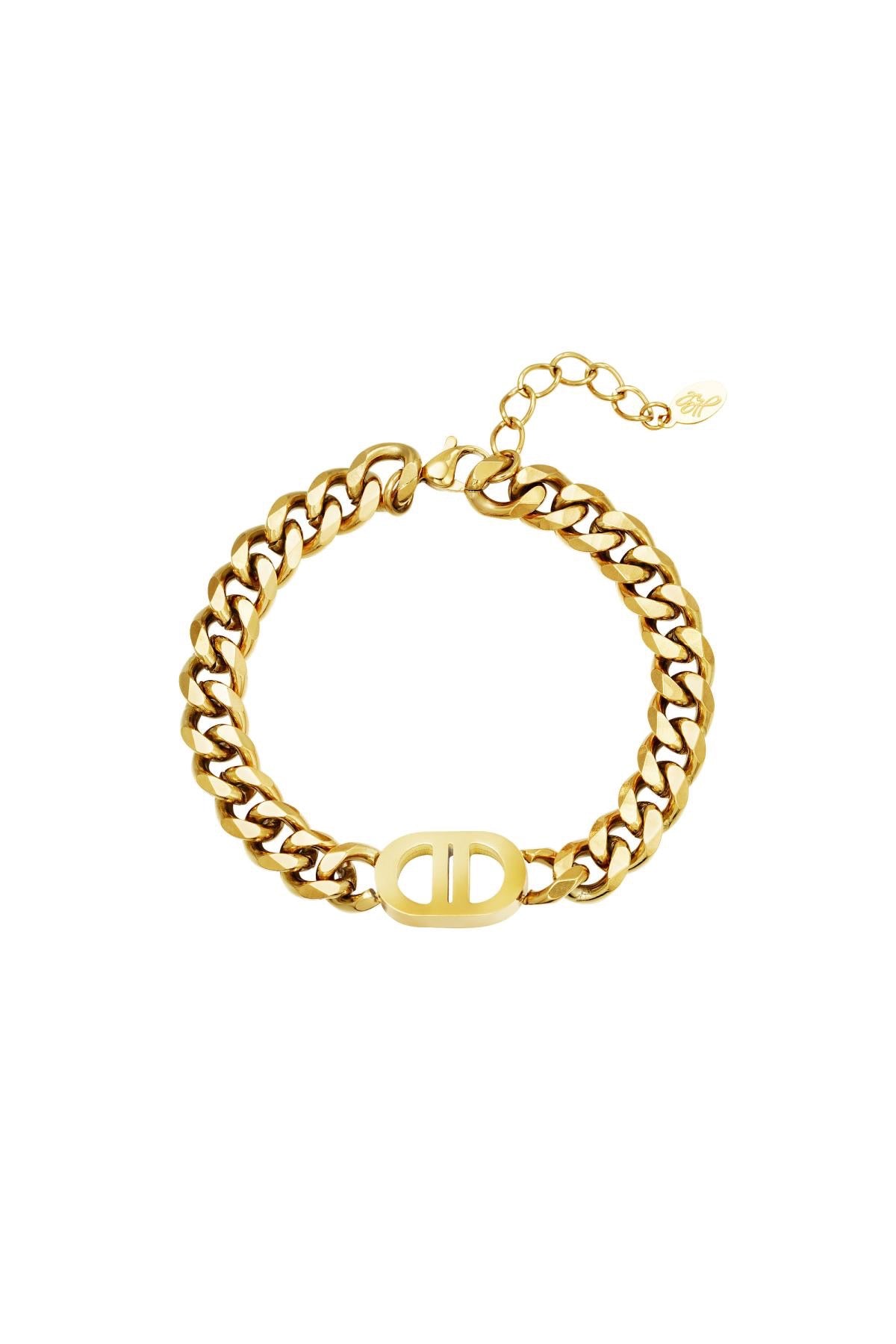 ‘FEEL GOOD’ bracelet goud