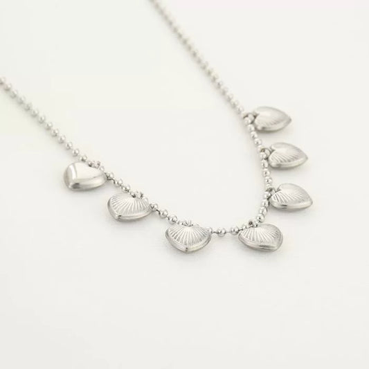 ‘JE T’AIME’ necklace zilver