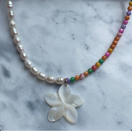 ‘OCEAN FLOWER’ necklace