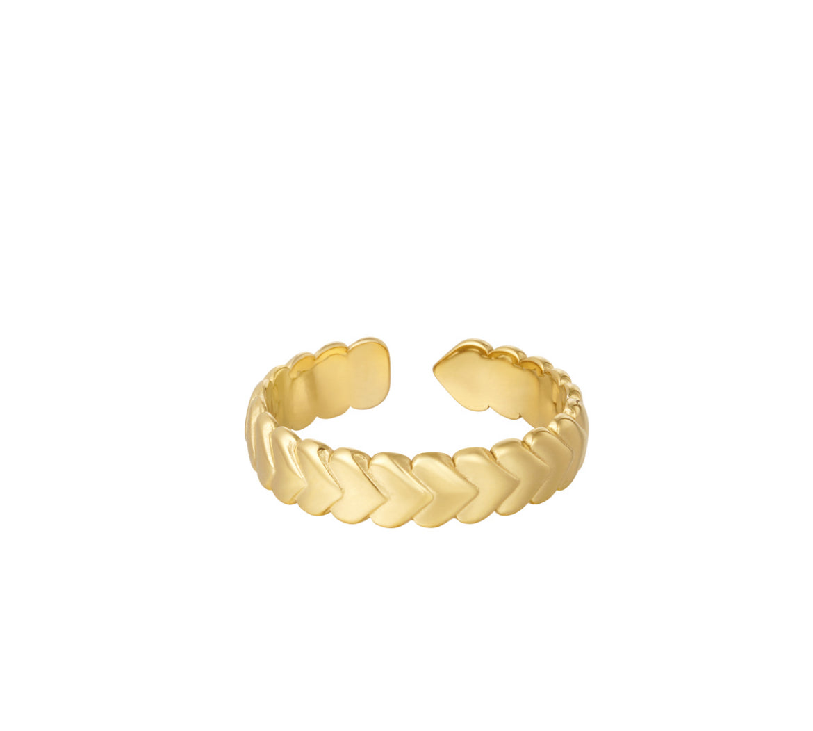 ‘FULL LOVE’ ring goud
