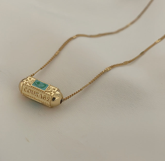 'COURAGE' necklace