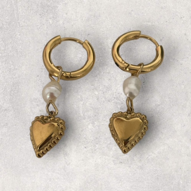 'FIND LOVE' earrings