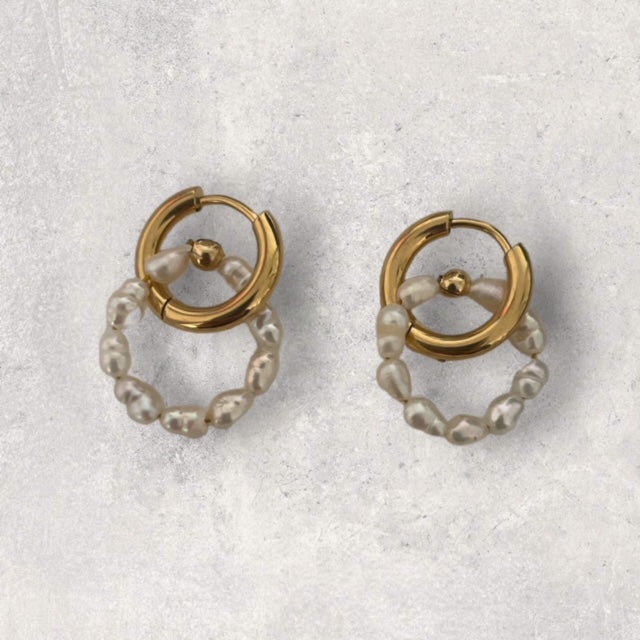 'FRESH PEARL' earrings