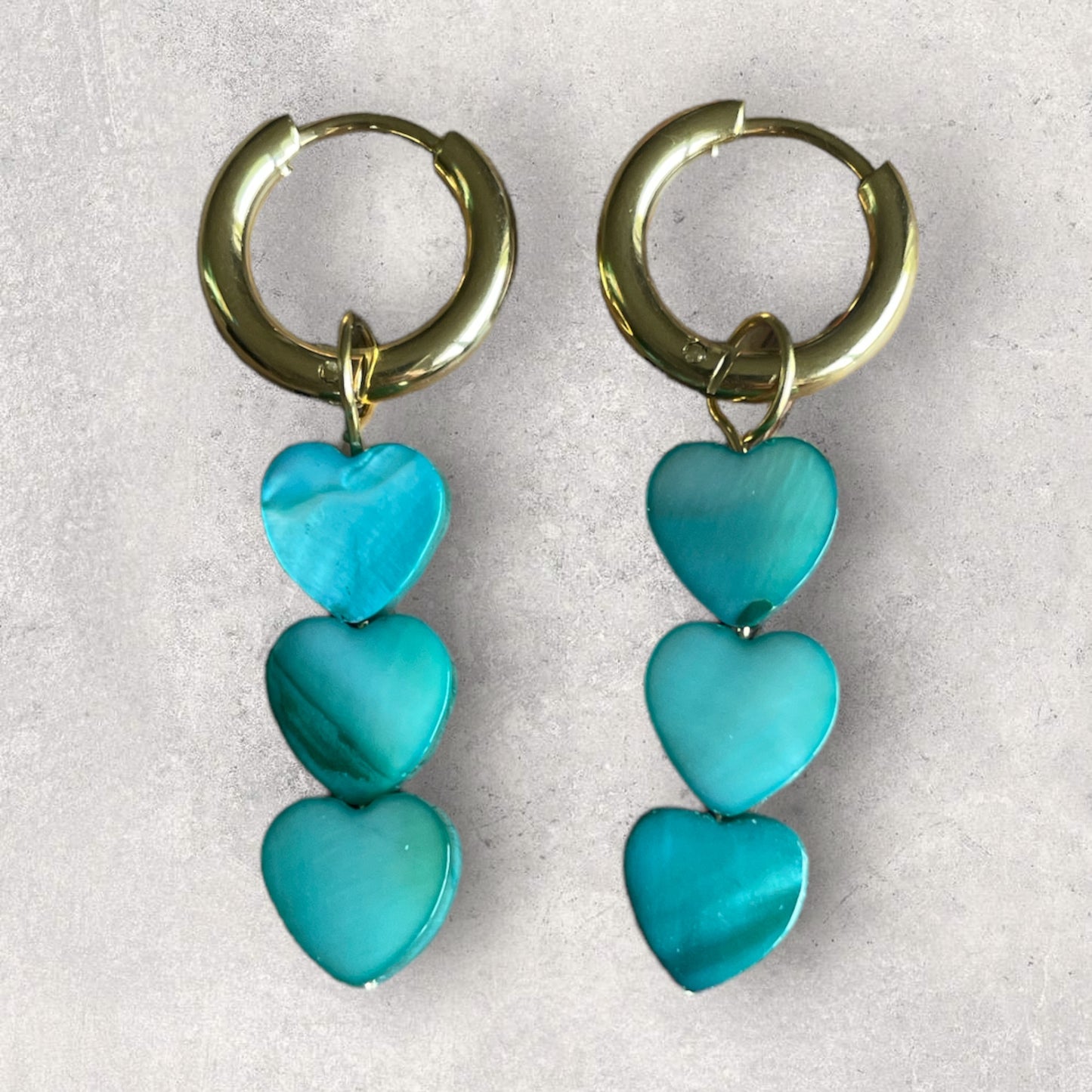 'BLUE SEA' earrings