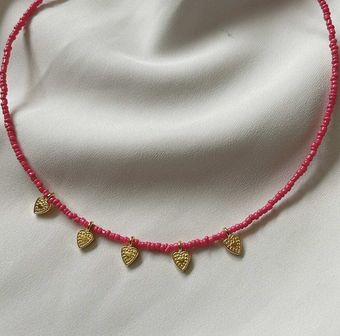 ‘PINK HEART’ necklace