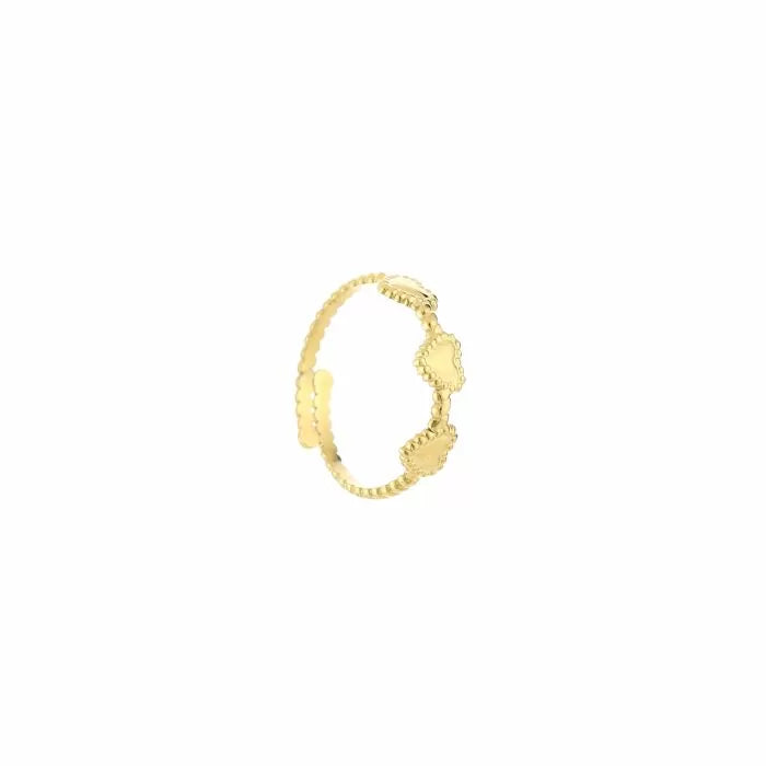 ‘TRIPLE LOVE’ ring goud