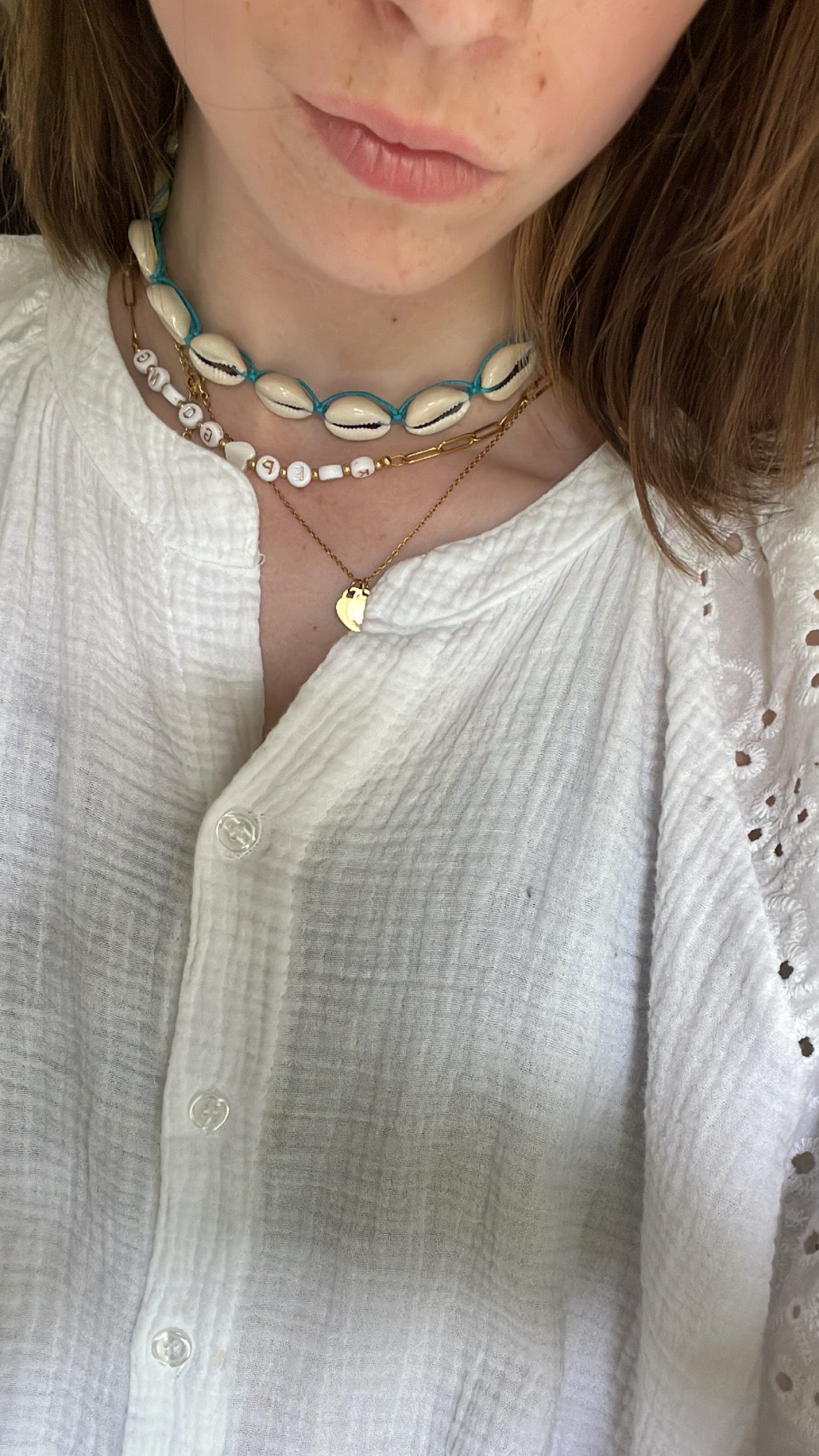 ‘IBIZA SHELL’ necklace